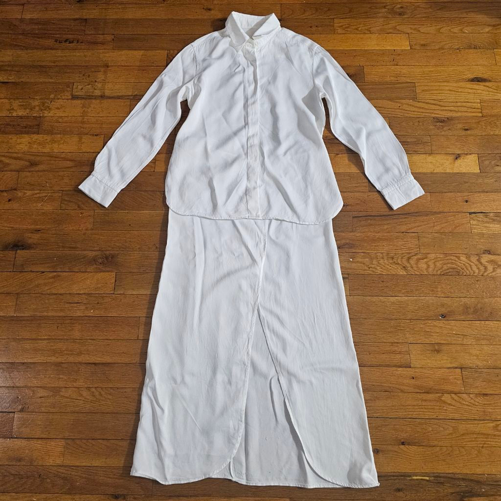 Rosetta Getty White Dress Size 6
